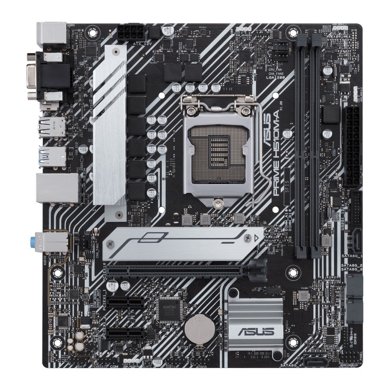 4711081128465 - ASUS PRIME H510M-A Mainboard - Intel H510 - Intel LGA1200 socket - DDR4 RAM - Micro-ATX