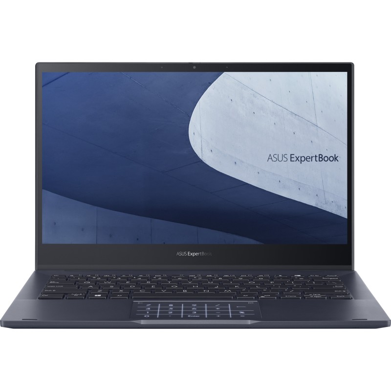 4711081345954 - ASUS ExpertBook B5 Flip B5302FEA-LG0400R - Core i7 1165G7   28 GHz - Win 10 Pro - 16GB RAM - 1TB SSD NVMe - 338 cm (133) Touchscreen 1920 x 1080 (Full HD) - Iris Xe Graphics - Bluetooth Wi-Fi 6 - Star Black (90NX03R1-M04360)