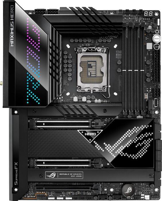 4711081455493 - ROG MAXIMUS Z690 HERO Mainboard Sockel (PC) Intel® 1700 Formfaktor (Details) ATX Mainboard-Chipsatz Intel® Z690