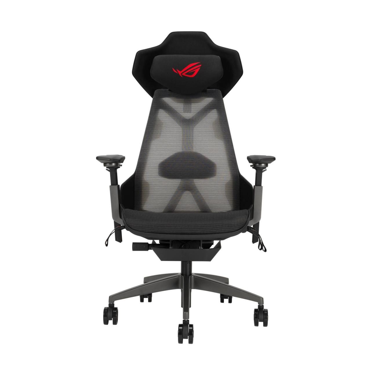 4711081799542 - ASUS ROG Destrier Gaming Chair Büro Stuhl - Schwarz - Mesh - Bis zu 150 kg 4711081799542 - ASUS ROG Destrier Gaming Chair Büro Stuhl - Schwarz - Mesh - Bis zu 150 kg