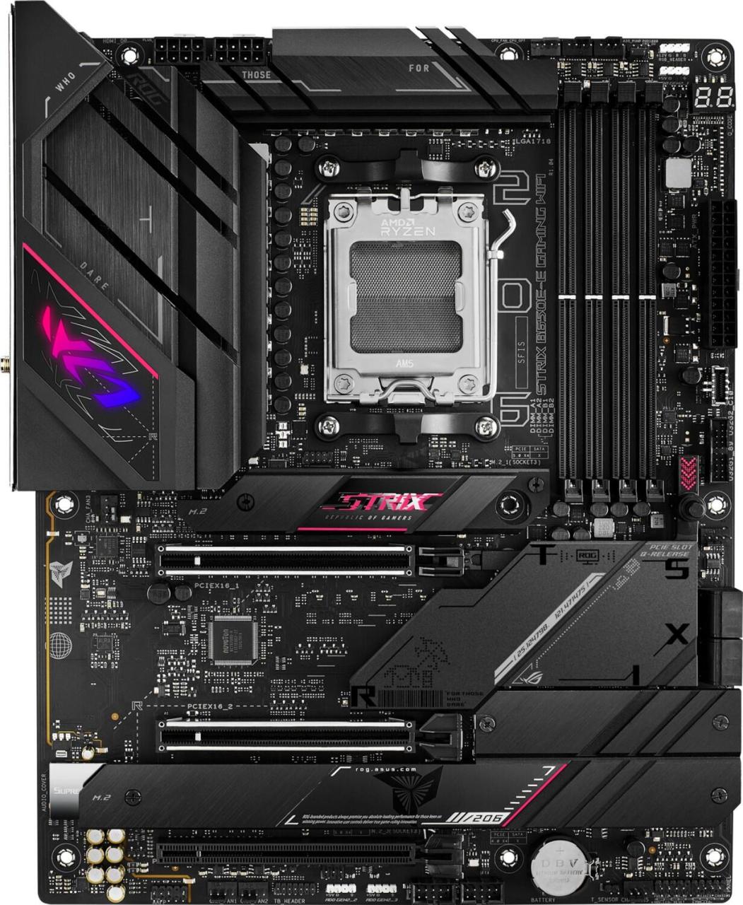 4711081906209 - ASUS Mainboard ROG STRIX B650E-E GAMING WIFI Mainboards Ryzen 7000 ATX DDR5 Speicher 16+2 Power Stages eh13 Mainboards