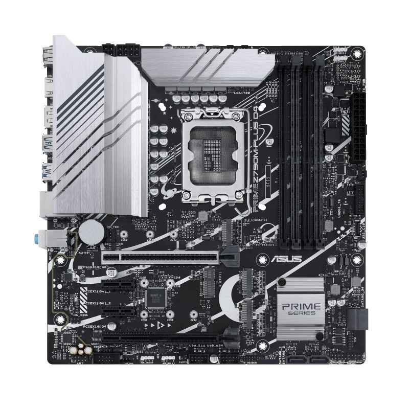 4711081936688 - PRIME Z790M-PLUS D4 Mainboard Sockel (PC) Intel® 1700 Formfaktor (Details) Micro-ATX Mainboard-Chipsatz Intel® Z790