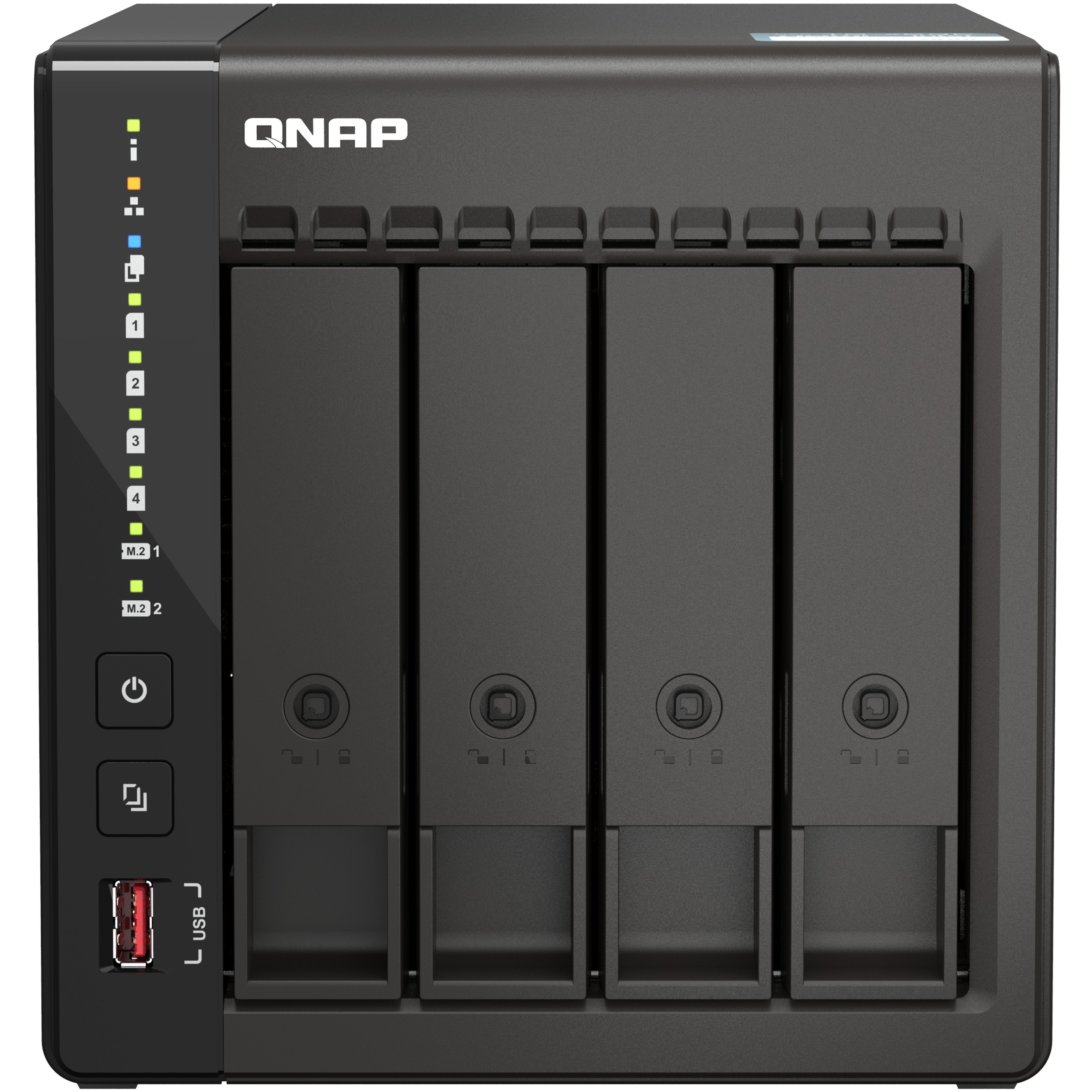 4711103082164 - QNAP TurboStation TS-453E-8G 4 Einschübe NAS-Server Leergehäuse (TS-453E-8G)