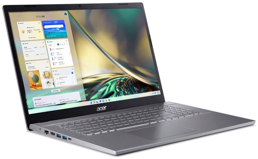 4711121768101 - Aspire 5 A517-53-77D0 Intel® Core™ i7 i7-12650H Laptop 439 cm (173) Full HD 16 GB DDR4-SDRAM 1 TB SSD Wi-Fi 6 (80211ax) Windows 11 Pro Grau