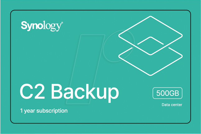 4711174724864 - C2 Backup Lizenz 500GB 1 Jahr Cloud Backup für Windows Geräte