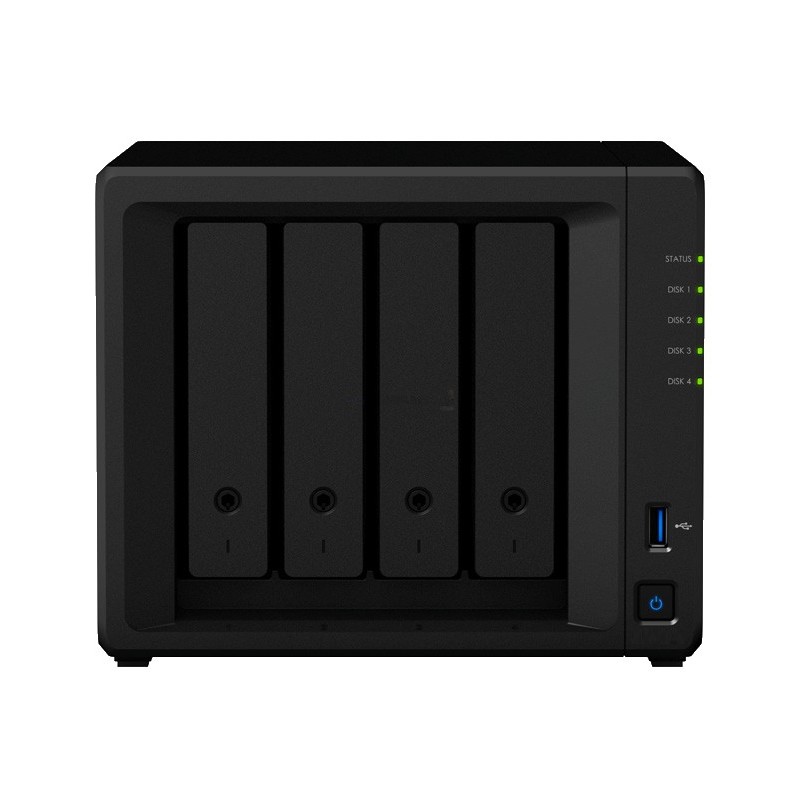 4711174725007 - DiskStation DS423+ NAS-Server Gehäuse 0 GB 4 Bay 2x M2 Steckplatz 2x USB 32 Gen 1 HUB (USB 30) RAID-fähig Ein- Ausschalter DS423+