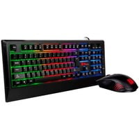 4711246874503 - Tt eSPORTS Challenger Combo RGB - Tastatur & Maus Set - Deutsch - Schwarz