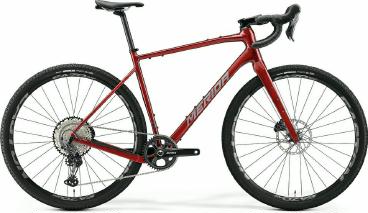 4711256465012 - Gravelbike Merida Silex 700 2024 Rot S frei Haus