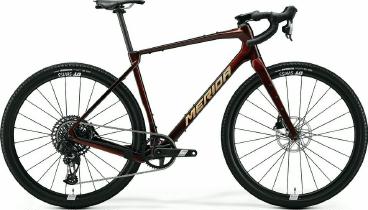 4711256518213 - Gravelbike Merida Silex 8000 Carbon 2026 M_Rot frei Haus