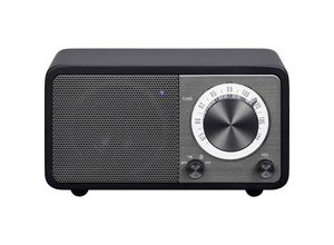 4711317995069 - WR-7 Genuine Mini Tischradio ukw Bluetooth® wiederaufladbar Schwarz - Sangean