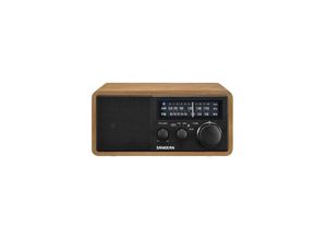 4711317995823 - Genuine 110 Plus WR11BT holz tragares Retro-Tischradio mit Bluetooth & USB-Ladefunktion - Sangean