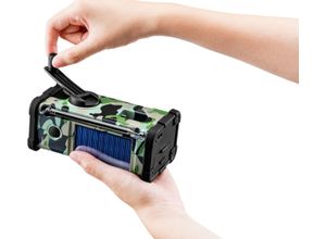 4711317996073 - MMR-88 DAB+   FM Kurbel Notfallradio mit Lampe camouflage