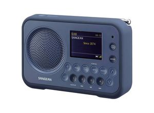 4711317997155 - DPR-76BT Taschenradio DAB+ UKW AUX Bluetooth® Tastensperre Dunkelblau