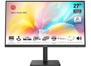 4711377078757 - E (A bis G) LED-Monitor Modern MD272QXP Monitore höhenverstellbar 3 Jahre Herstellergarantie USB-C schwarz