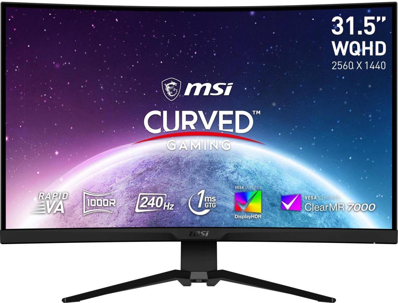 4711377081948 - G (A bis G) Curved-Gaming-LED-Monitor MAG 325CQRXF Monitore schwarz Monitore