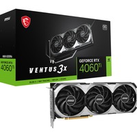 4711377102551 - Grafikkarte Nvidia GeForce RTX 4060 VENTUS 3X OC 8 GB GDDR6-RAM PCIe x16 HDMI® DisplayPort NVIDIA G-Sync Übertaktet   Overclocked