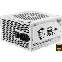 4711377115391 - MAG A850GL PCIE5 WHITE - power supply - 850 Watt Netzteile - 850 Watt - 120 mm - ATX - 80 Plus Gold zertifiziert