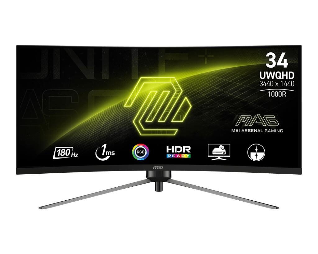 4711377140805 - 34 MAG 345CQRDE - LED monitor - curved - 34 - HDR