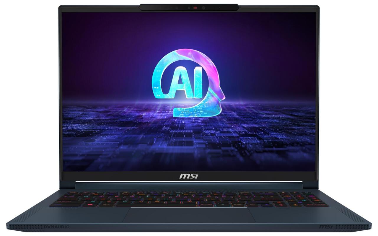 4711377172165 - Stealth 16 AI Studio A1VFG-039 - Intel Core Ultra 7 155H   14 GHz - Win 11 Home - GeForce RTX 4060 - 32 GB RAM - 1 TB SSD NVMe