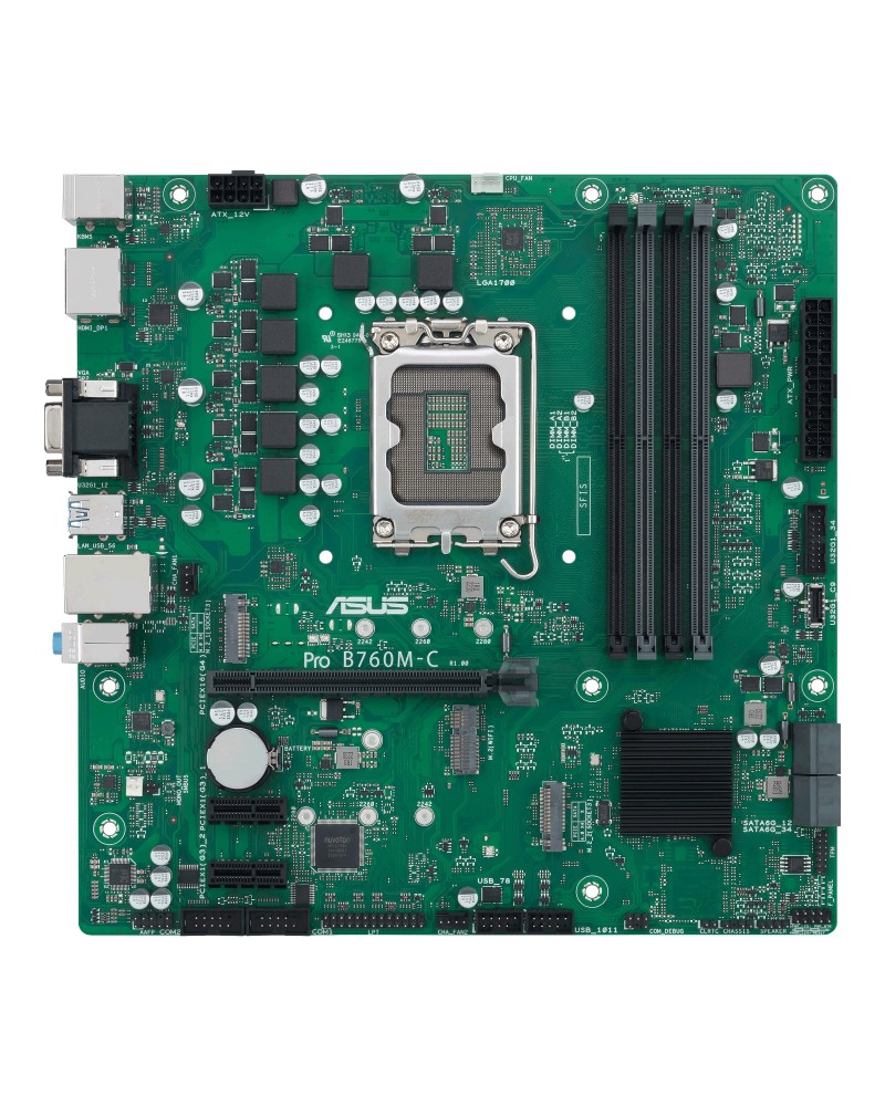 4711387014691 - PRO B760M-C-CSM Mainboard Sockel (PC) Intel® 1700 Formfaktor (Details) Micro-ATX Mainboard-Chipsatz Intel® B760