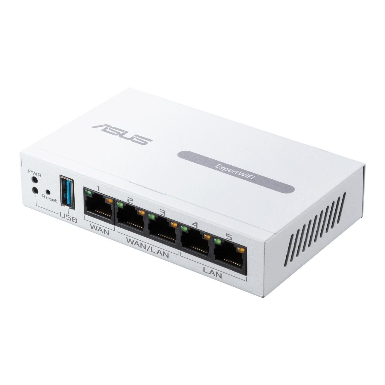 4711387094235 - 0 ASUS EBG15 ExpertWiFi 5-port Gigabit VPN Router (bis zu 3 WAN-Ethernet-Ports + 1 USB-WAN IPS Intrusion Prevention Laye