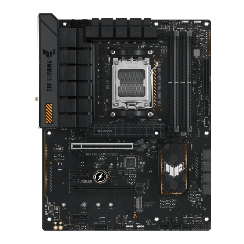 4711387206812 - TUF GAMING A620-PRO WIFI Mainboard Sockel (PC) AMD AM5 Formfaktor (Details) ATX Mainboard-Chipsatz AMD® A620