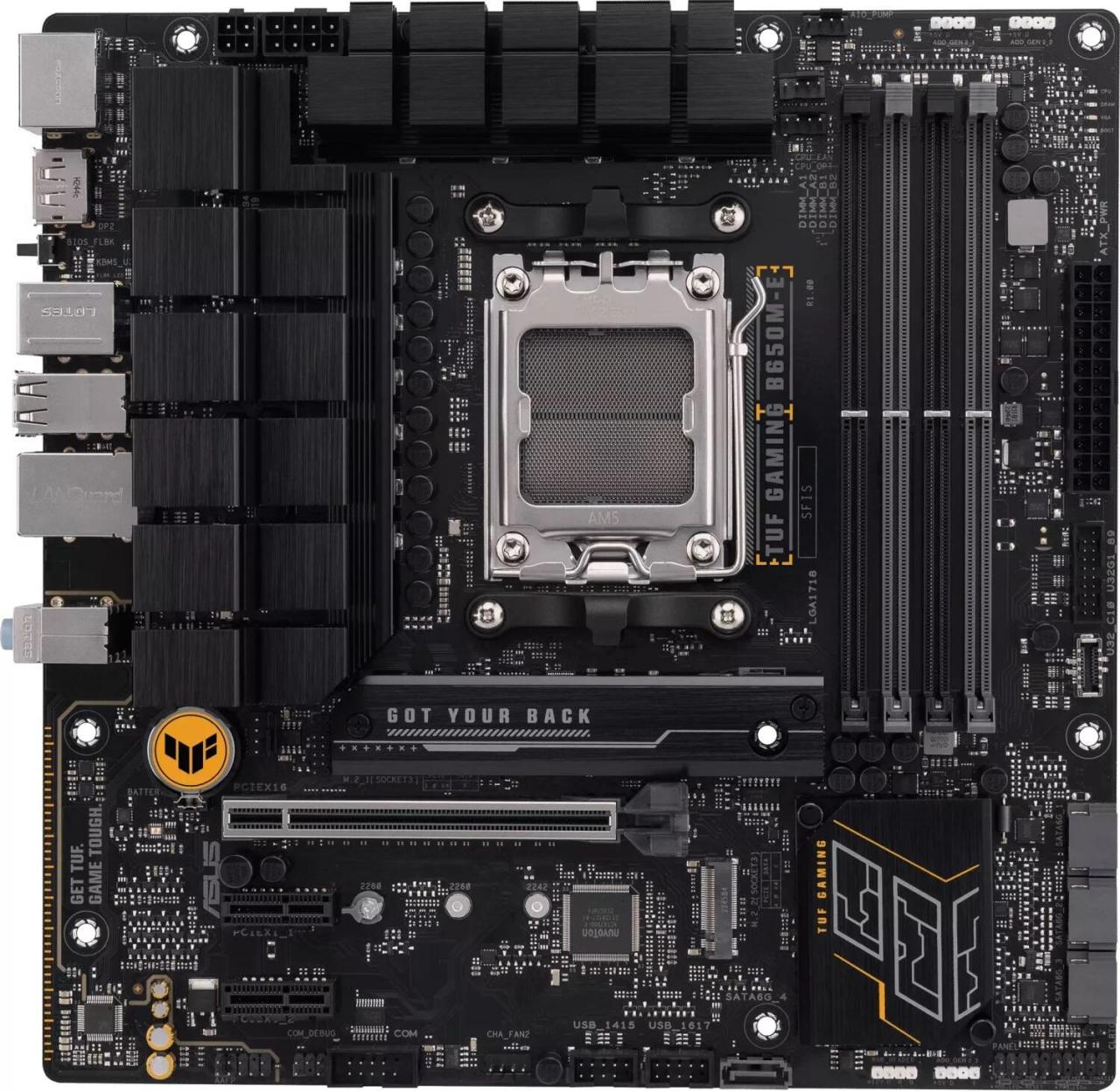 4711387221969 - TUF GAMING B650M-E Mainboard Sockel (PC) AMD AM5 Formfaktor (Details) ATX Mainboard-Chipsatz AMD® B650