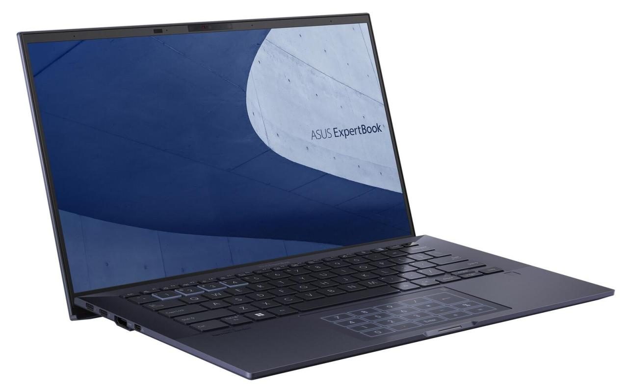 4711387224830 - Notebook ExpertBook B9 B9400CBA 356 cm (14 Zoll) Full HD Intel® Core™ i7 i7-1255U 32 GB RAM 1 TB SSD Intel® Iris® Xᵉ Graphics Win 11 Pro Schwarz