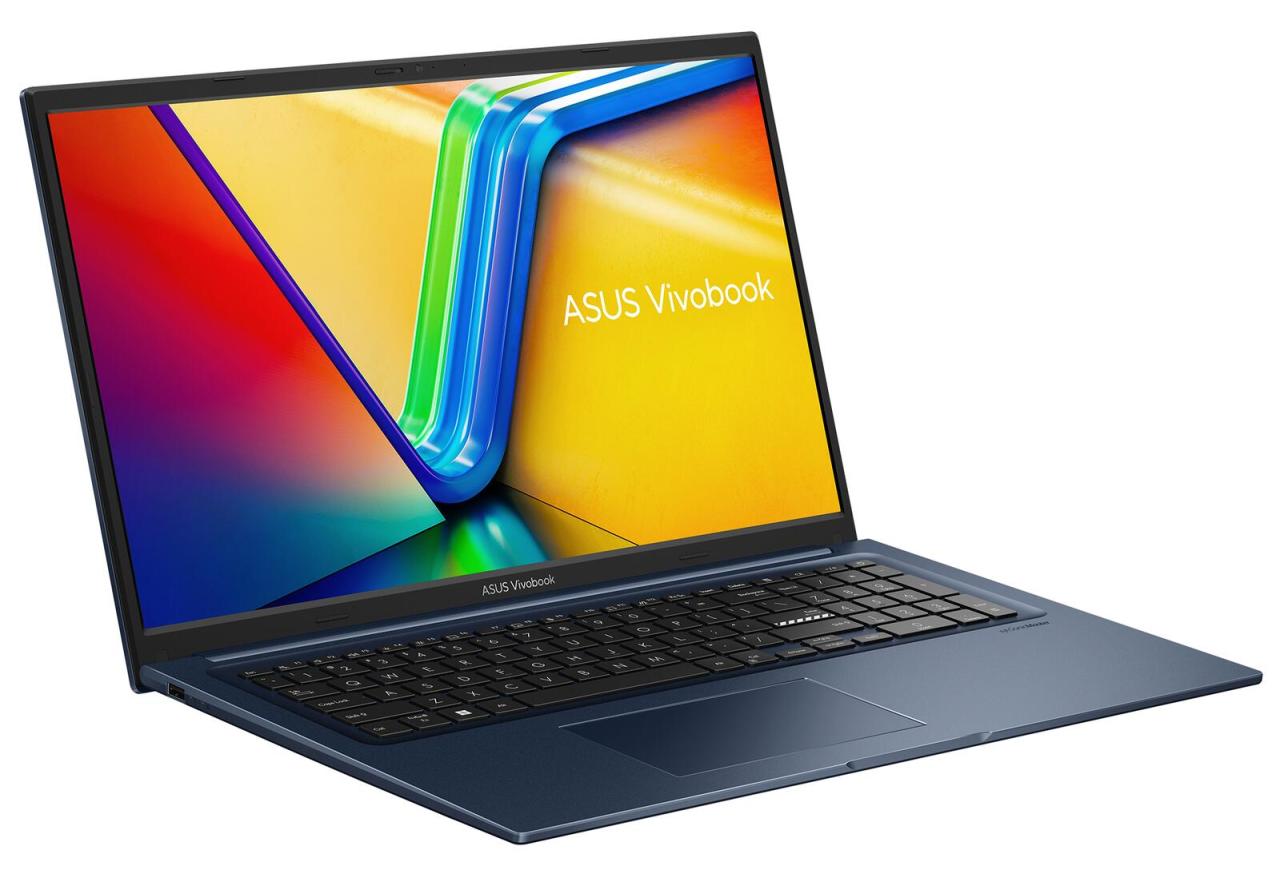 4711387224861 - Notebook VivoBook 17 P1704CVA-AU194X 439 cm (173 Zoll) Full HD Intel® Core™ i7 1355U 16 GB RAM 1 TB SSD Intel® Iris® Xᵉ Graphics Win 11 Pro Dunkelblau