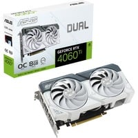 4711387228722 - Dual GeForce rtx 4060Ti oc White Gaming Grafikkarte 8GB GDDR6 1xHDMI 3xDP (90YV0J42-M0NA00) - Asus