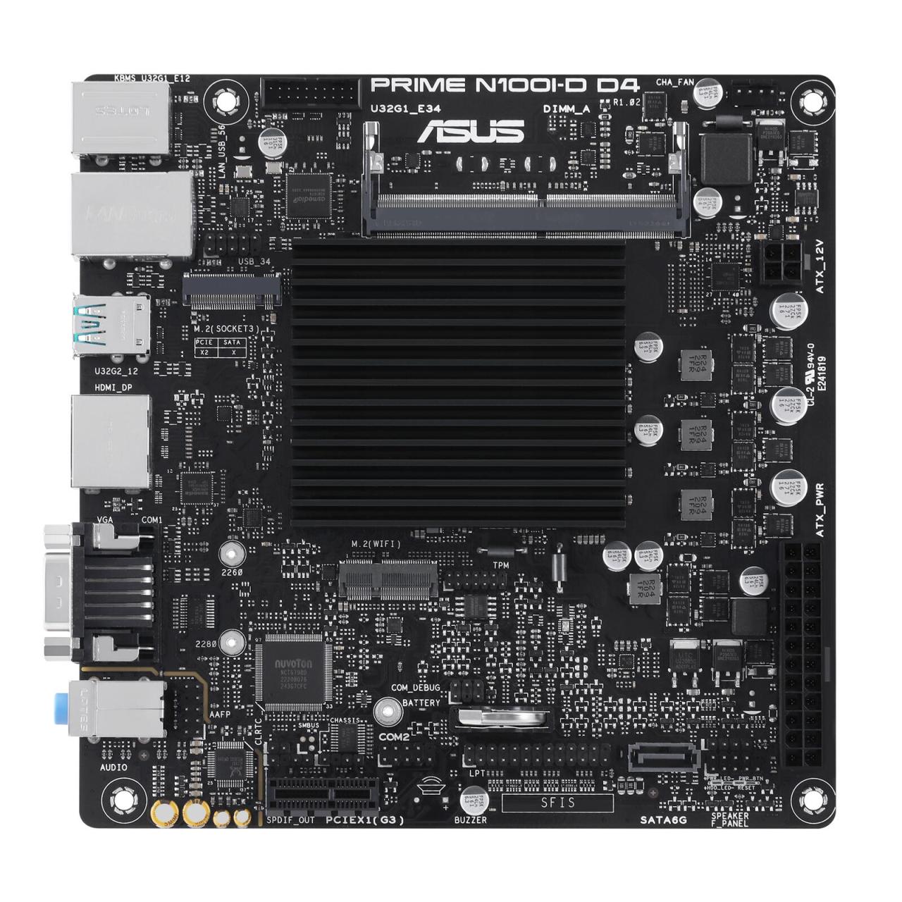 4711387262320 - PRIME N100I-D D4 Mainboard Sockel (PC) Intel® 1264 Formfaktor (Details) Mini-ATX