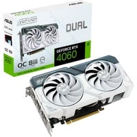 4711387274927 - ASUS DUAL GeForce RTX 4060 OC White Gaming Grafikkarte 8GB GDDR6 1xHDMI 3xDP (90YV0JC2-M0NA00)