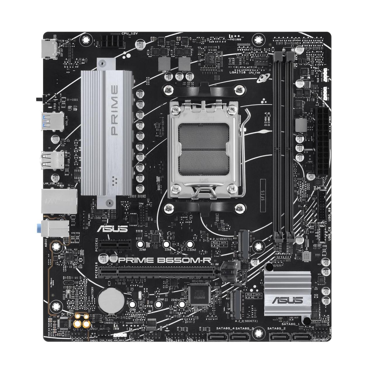 4711387429761 - PRIME B650M-R Mainboard Sockel (PC) AMD AM5 Formfaktor (Details) Micro-ATX Mainboard-Chipsatz AMD® B650