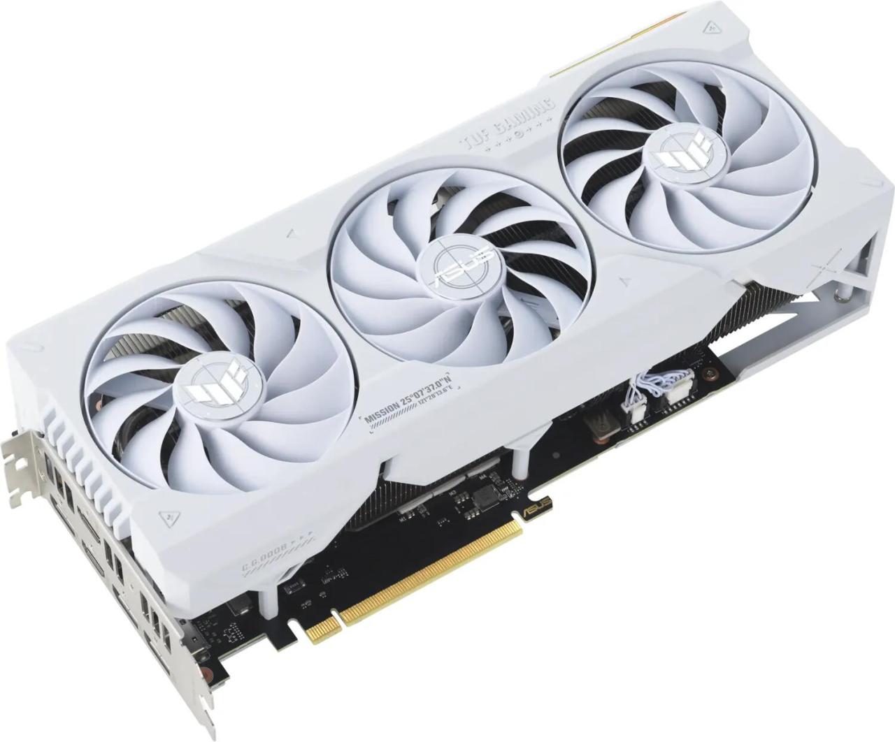 4711387449486 - ASUS Grafikkarte TUF-RTX4070TIS-O16G-WHITE-GAMING Grafikkarten neutral nicht definiert Grafikkarten