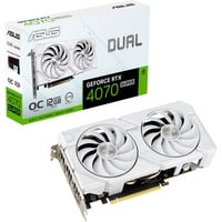 4711387650738 - ASUS GeForce RTX 4070 SUPER DUAL EVO White OC - 12GB GDDR6X RAM - Grafikkarte