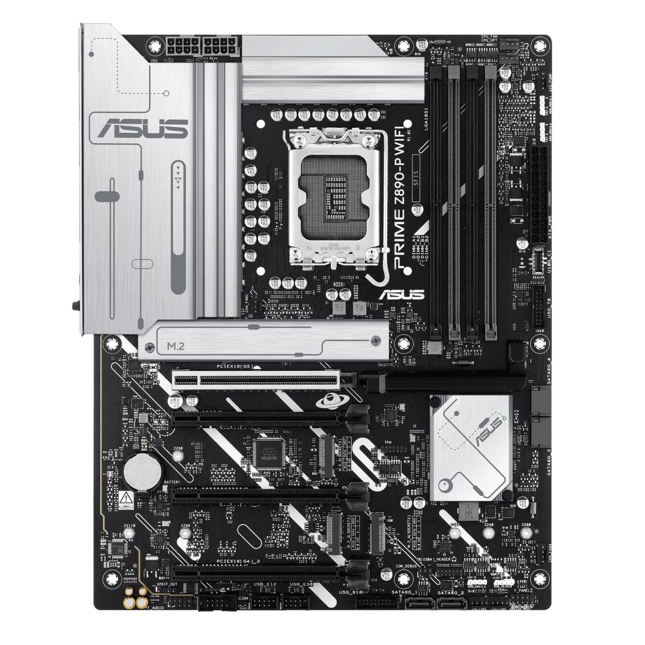 4711387754818 - ASUS PRIME Z890-P WIFI Mainboard - Intel Z890 - Intel LGA1851 socket - DDR5 RAM - ATX