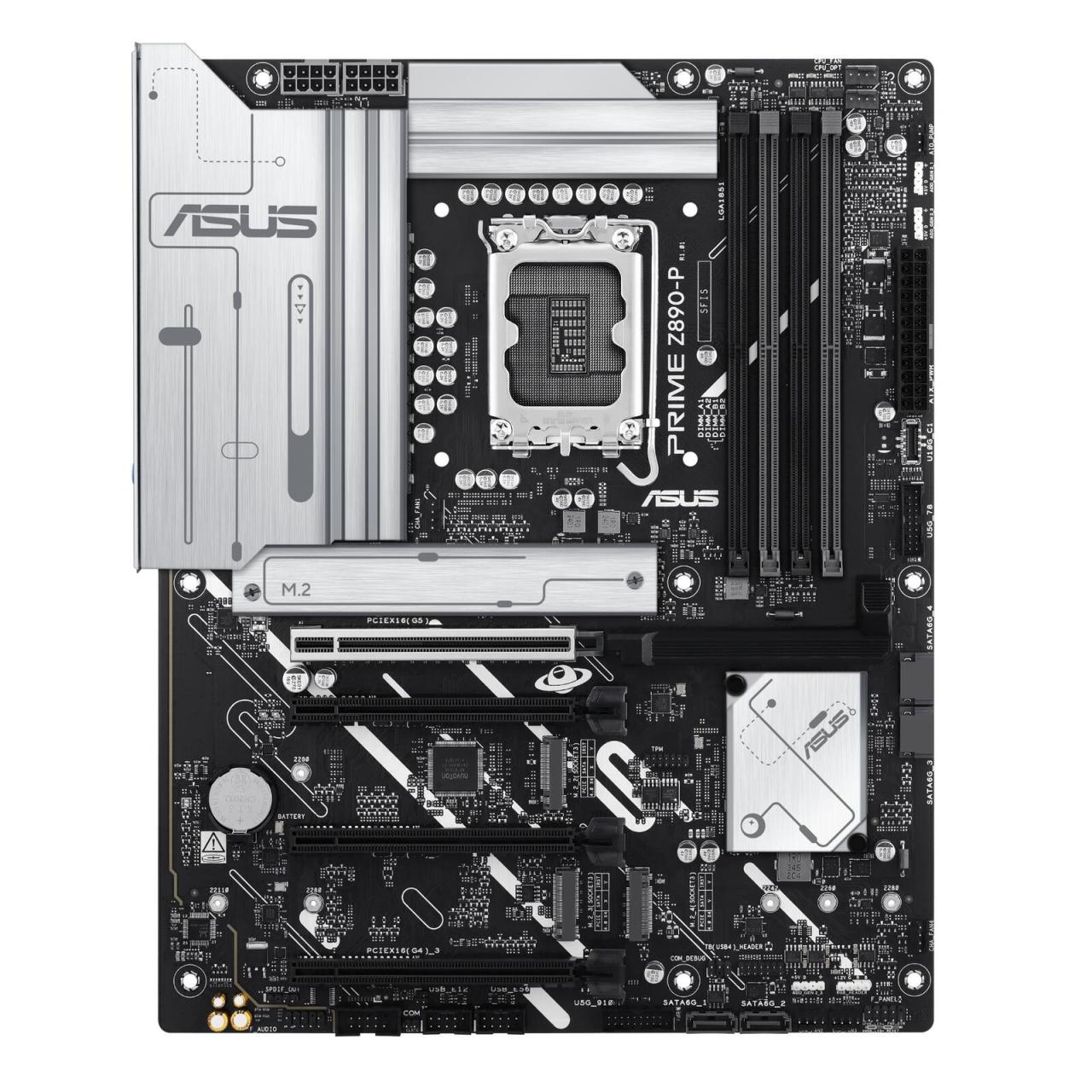 4711387759103 - ASUS PRIME Z890-P Mainboard - Intel Z890 - Intel LGA1851 socket - DDR5 RAM - ATX