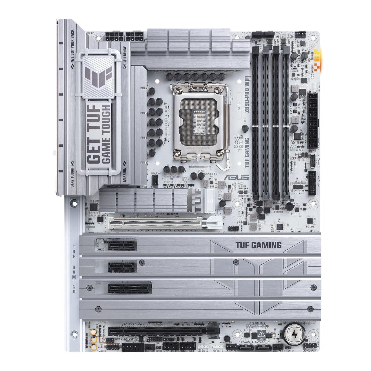 4711387762639 - ASUS TUF GAMING Z890-PRO WIFI Mainboard - Intel Z890 - Intel LGA1851 socket - DDR5 RAM - ATX