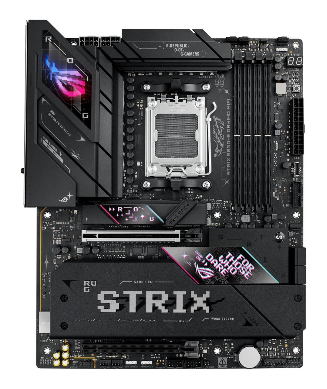 4711387769300 - ASUS ROG STRIX B850-E GAMING WIFI Mainboard - AMD B850 - AMD AM5 socket - DDR5 RAM - ATX