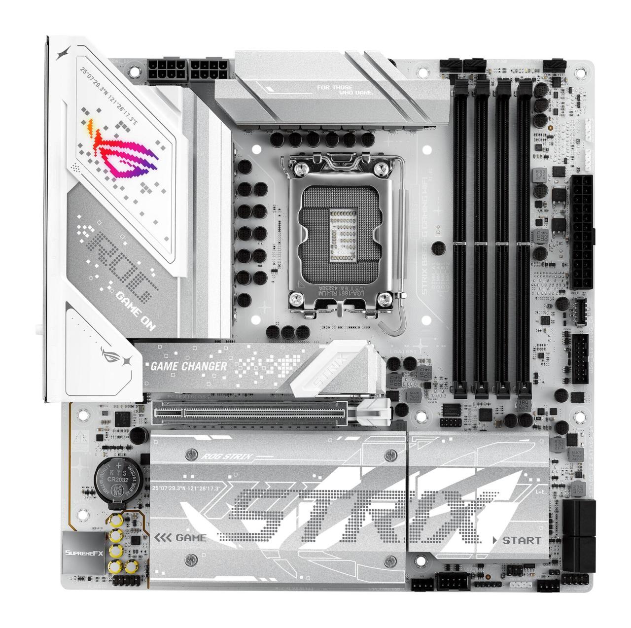 4711387806838 - ASUS ROG STRIX B860-G GAMING WIFI Mainboard - Intel B860 - Intel LGA1851 socket - DDR5 RAM - Micro-ATX