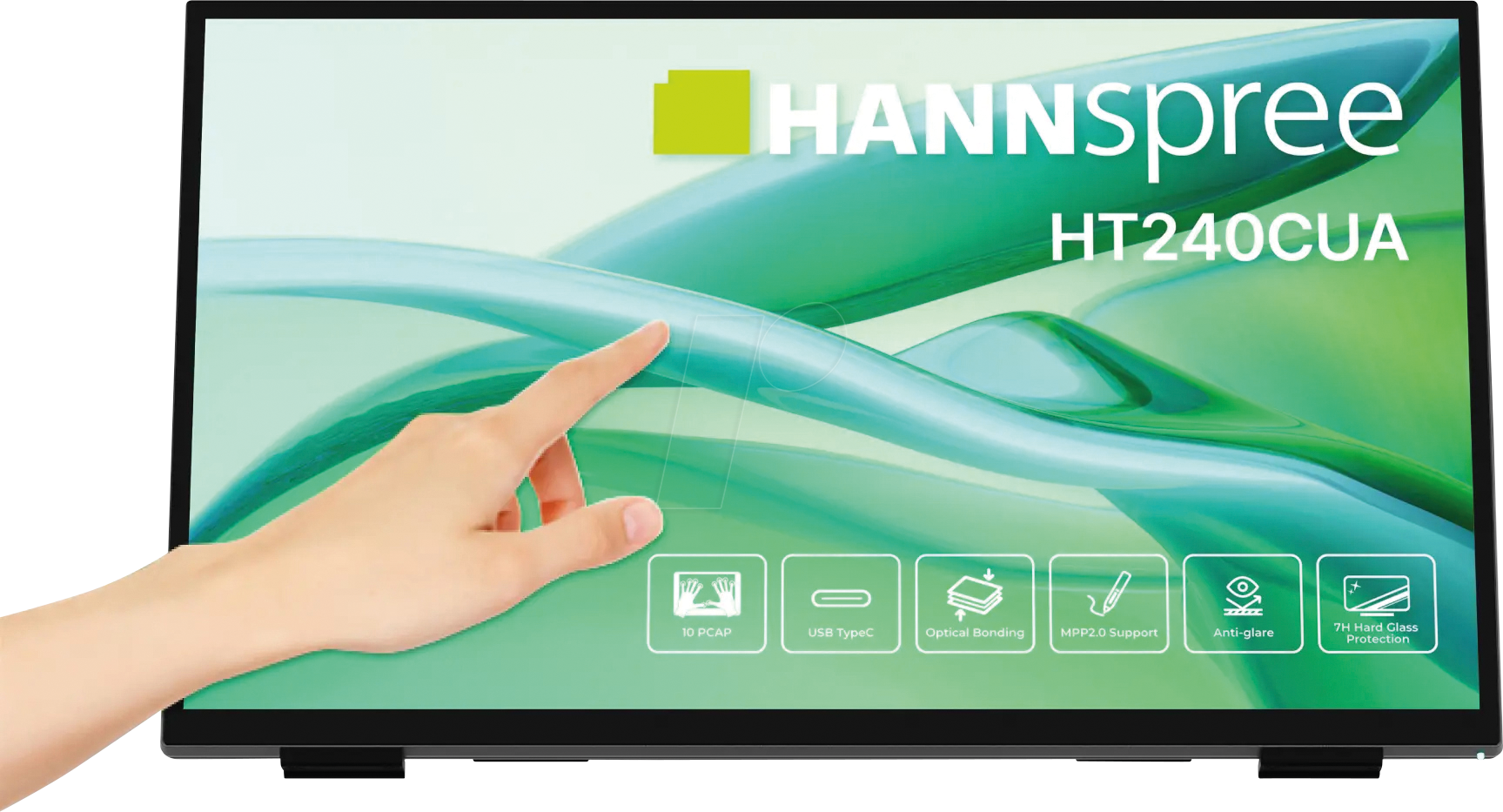 4711404024719 - HANNS HT240CUA - 605cm Touchmonitor 1080p USB-C Hartglas 4711404024719 - HANNS HT240CUA - 605cm Touchmonitor 1080p USB-C Hartglas