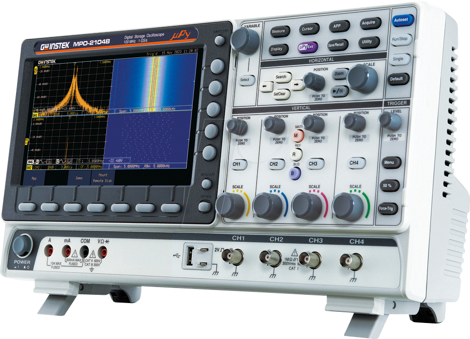 4711458120733 - MPO-2104B - Digital-Speicher-Oszilloskop MPO-2104B 100 MHz 4 Kanäle