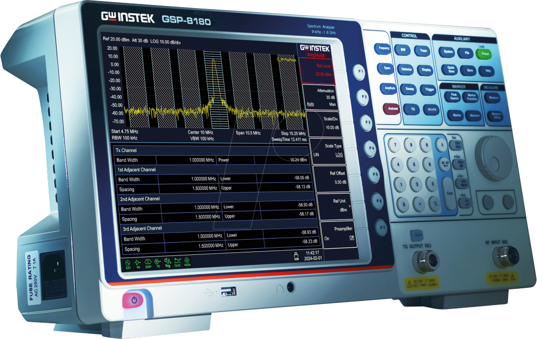 4711458121273 - GSP-8180TG - Spektrumanalysator GSP-8180TG 1800 MHz TG