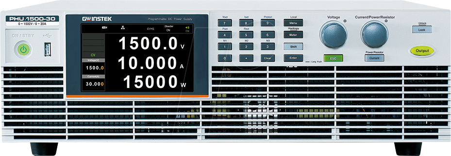 4711458122379 - PHU 500-90D - Labornetzgerät 500 V 90 A 15000 W  programmierbar DC
