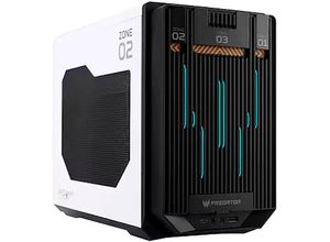 4711474035134 - ACER Gaming-Gehäuse Predator Gaming Case MI900 Computergehäuse schwarz-weiß (schwarz weiß)