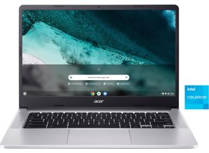 4711474062994 - ACER Notebook CB314-3H-C3LK Notebooks Gr 8 GB RAM 128 GB SSD Celeron Google ChromeOS silberfarben (pure silber)