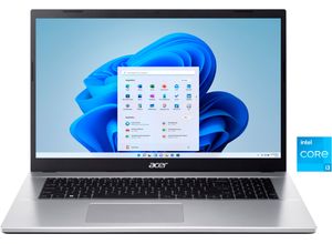 4711474116178 - ACER Notebook A317-54-32FB Notebooks Gr 16 GB RAM 512 GB SSD Core i3 silberfarben (pure silber) 17 Notebook