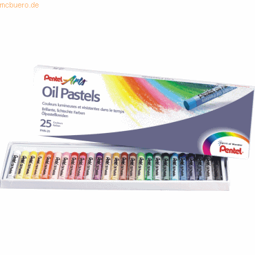 4711577003597 - Pastell-Ölkreide Oil Pastels PHN-25U 25er Etui farbig sortiert rund  4711577003597 25 Stück