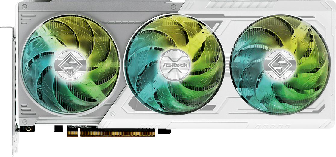 4711581490451 - Radeon RX 9070 XT Steel Legend - 16GB GDDR6 RAM - Grafikkarte
