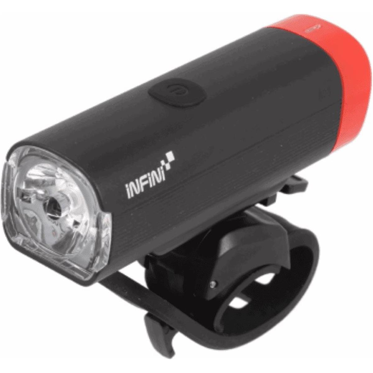 4712123265322 - Vorderlicht KOR 800 Lumen LED USB aus schwarzem Aluminium für Fahrrad